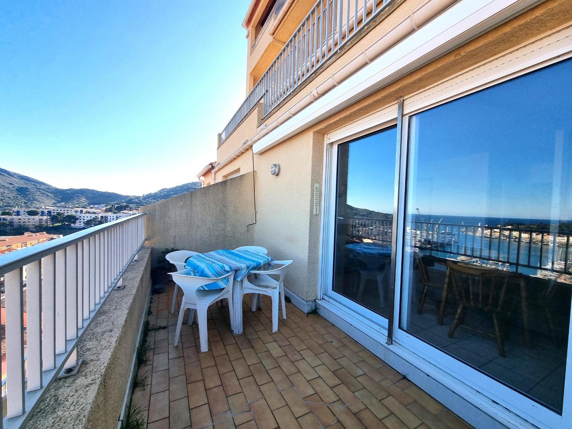 Port-Vendres: Studio Cabine Avec Terrasse, A 2 Pas Du Port - Fr-1-309-256 Port Vendres Exterior photo